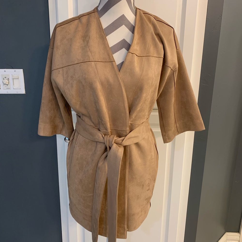 NWOT Chico’s Faux Suede Blazer/Jacket